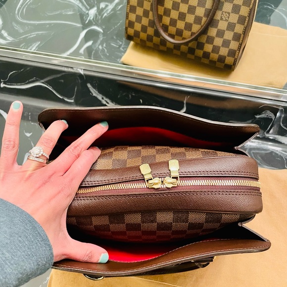 Authentic Vintage Louis Vuitton Damier Ebene Triana Bag - Picture 4 of 13